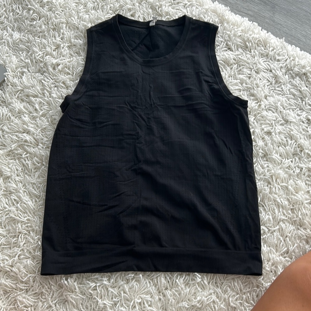 Black athleta tank top M